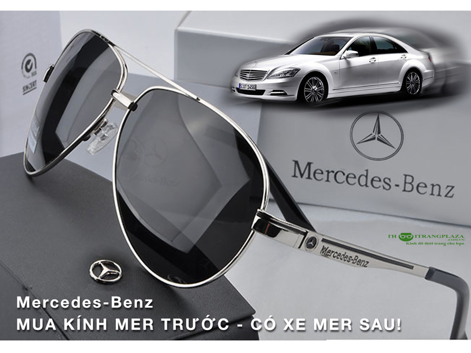 Kính mắt nam thời trang cao cấp Mercedes – Benz