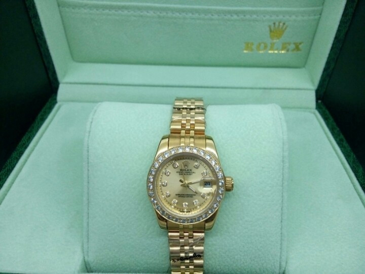 Đồng hồ nữ đính đá Rolex Automatic RL01